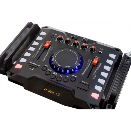 Минисистема Supra SMB-2150 черный 1200Вт FM USB BT SD (в комплекте: активн.+пассив.колонки), фото , изображение 16