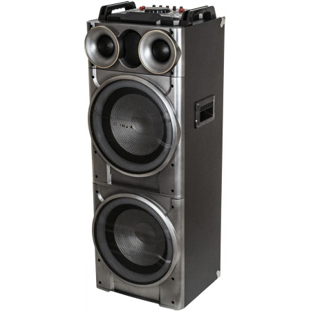 Минисистема Supra SMB-2150 черный 1200Вт FM USB BT SD (в комплекте: активн.+пассив.колонки), фото , изображение 6