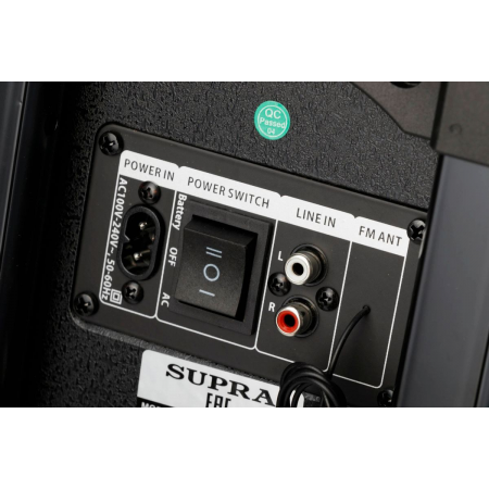 Минисистема Supra SMB-880 черный 140Вт/FM/USB/BT/SD, фото , изображение 6