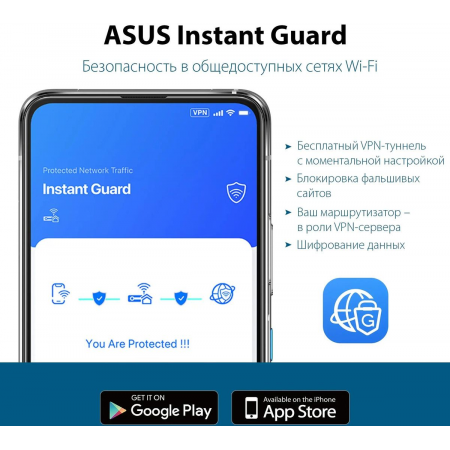 Wi-Fi маршрутизатор (роутер) ASUS TUF-AX3000 V2, фото , изображение 11