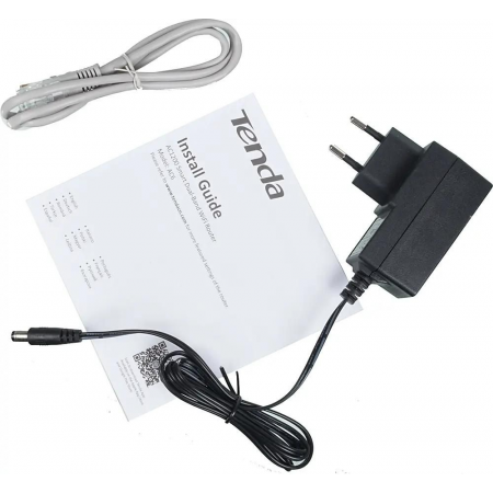 Router+WiFi: TENDA AC6 (WLAN 1.2Gbps, Dual-band 2.4GHz+5.1GHz, 802.11ac+3xLAN RG45 10/100+1xWAN GBL), фото , изображение 6