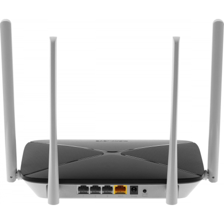 Router+WiFi: Mercusys AC12 AC1200 10/100BASE-TX черный, фото , изображение 12