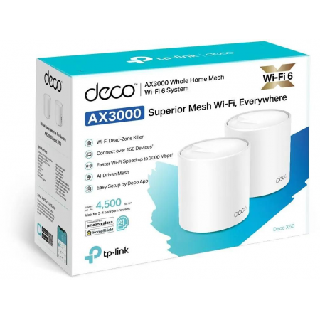 Mesh система TP-Link Deco X50, фото , изображение 4 Mesh система TP-Link Deco X50, фото , изображение 4