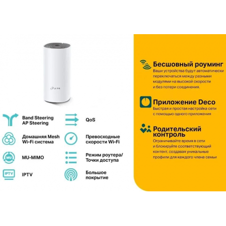 Mesh роутер TP-Link Deco E4, фото , изображение 11 Mesh роутер TP-Link Deco E4, фото , изображение 11