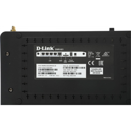 Wi-Fi маршрутизатор (роутер) D-Link DWR-921, фото , изображение 8