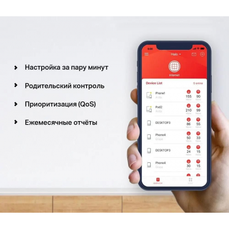 MESH-комплект Mercusys Halo H30G (2-pack), фото , изображение 9