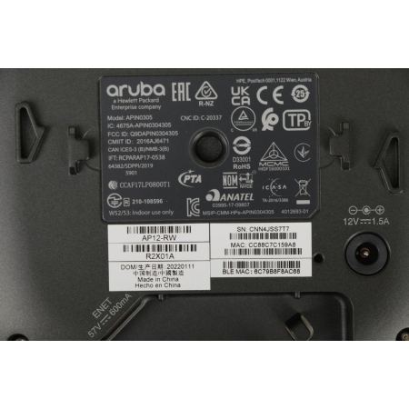Точка доступа сети Wi-Fi HPE Aruba Instant On AP12 (RW) Access Point, фото , изображение 8