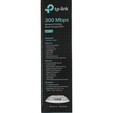 Wi-Fi точка доступа TP-Link EAP110, фото , изображение 12 Wi-Fi точка доступа TP-Link EAP110, фото , изображение 12