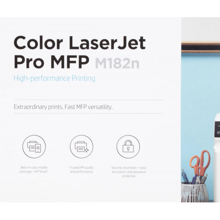 Лазерный МФУ HP Color LaserJet Pro MFP M182n, фото , изображение 16