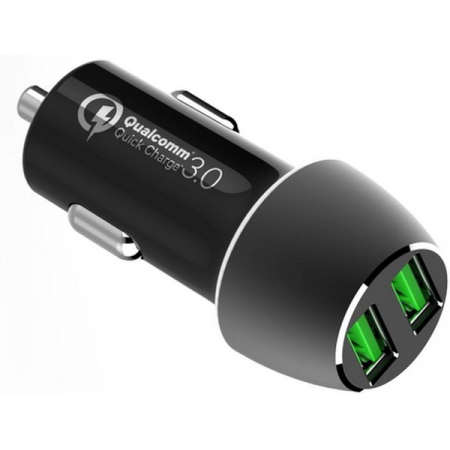 Автомобильное ЗУ (ACD-С362Q-V1B) 36Вт, 2xUSB QC, 3.6~12В/3А RTL, фото 