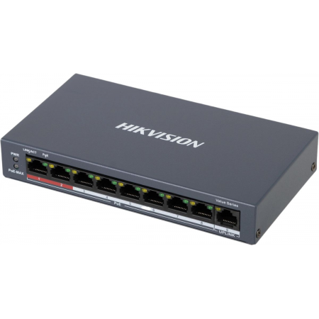 Коммутатор (свитч) Hikvision DS-3E0109P-E/M(B), фото , изображение 3
