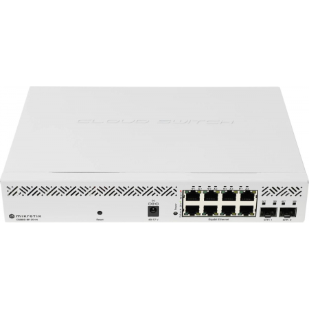 Коммутатор Mikrotik CSS610-8P-2S+IN PoE-коммутатор, 8х 1G RJ45, 2х SFP+, раздача PoE 140 Вт, SwitchOS Lite, фото , изображение 3