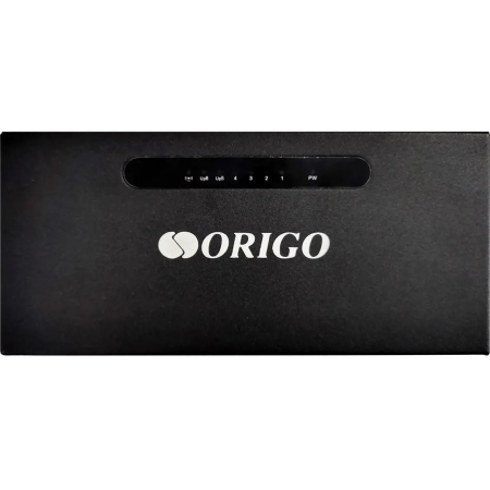 Неуправляемый PoE-коммутатор ORIGO OS1206P/60W/A1A 4x100Base-TX PoE+, 2x100Base-TX, PoE-бюджет 60 Вт, корпус металл, фото , изображение 2
