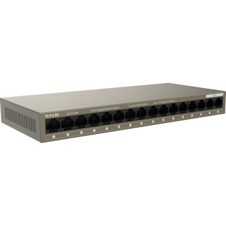 Коммутатор Tenda TEG1016M неуправляемый 16-портовый  Gigabit Ethernet, фото , изображение 3