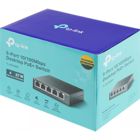 Коммутатор (свитч) TP-Link TL-SF1005P, фото , изображение 10