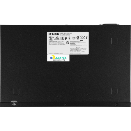 Коммутатор D-Link DGS-1210-10P/ME/B1A Управляемый 2 уровня с 8 портами 10/100/1000Base-T с поддержкой PoE и 2 портами 1000Base-X SFP, фото , изображение 4