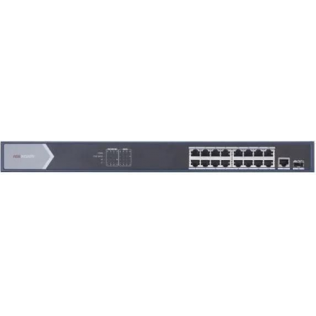 Коммутатор Hikvision DS-3E0518P-E 17G 1SFP 16PoE+ 230W неуправляемый, фото , изображение 2
