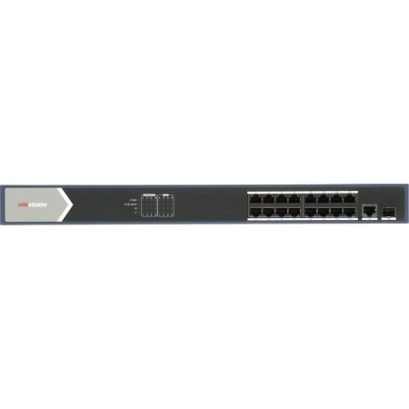 Коммутатор Hikvision DS-3E0518P-E 17G 1SFP 16PoE+ 230W неуправляемый, фото , изображение 10