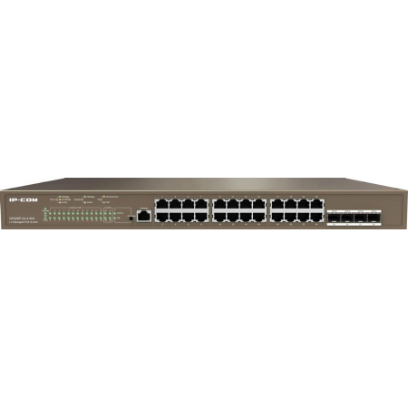 Коммутатор 24PORT 1000M POE 4SFP G5328P-24-410W IP-COM, фото , изображение 2