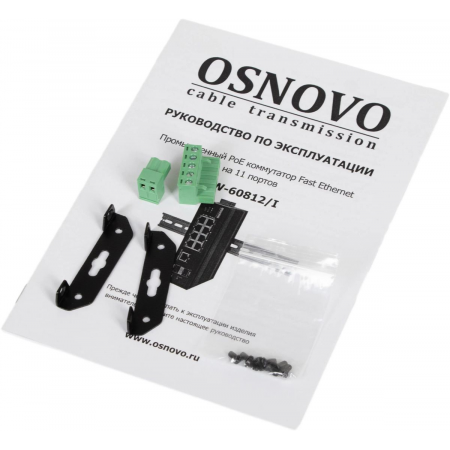 Коммутатор (свитч) Osnovo SW-60812/I, фото , изображение 12