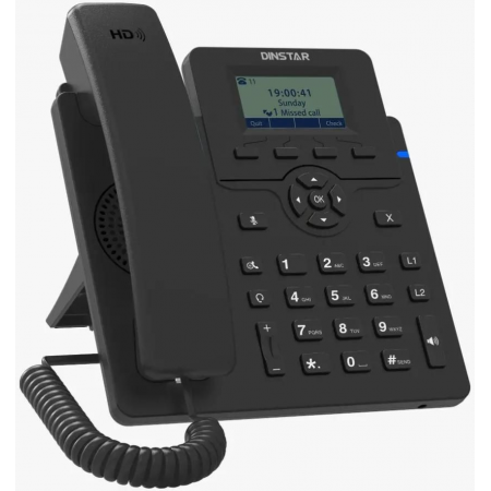 Телефон IP Dinstar C60SP черный, фото , изображение 3