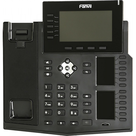 Телефон IP Fanvil X6U черный, фото , изображение 2