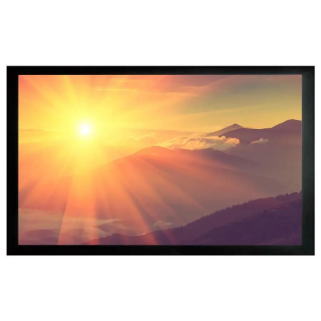 Экран на раме Cactus 158x280см FrameExpert CS-PSFRE-280X158 16:9 настенный натяжной, фото , изображение 4