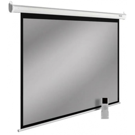 Экран Cactus 150x200см SIlverMotoExpert CS-PSSME-200X150-DG 4:3 настенно-потолочный рулонный темно-серый (моторизованный привод), фото 