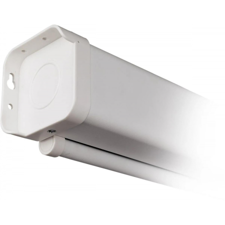 [LMP-100120] Настенный экран Lumien Master Picture 177х180см (рабочая область 98х172 см) Matte White FiberGlass (белый корпус) черн. кайма по периметру, возможность потолочн./настенного крепления, черн. кайма сверху 75 см 16:9, фото , изображение 2