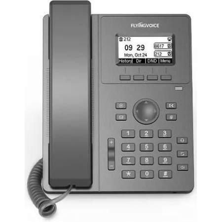 Телефон IP Flyingvoice P10P черный, фото , изображение 3