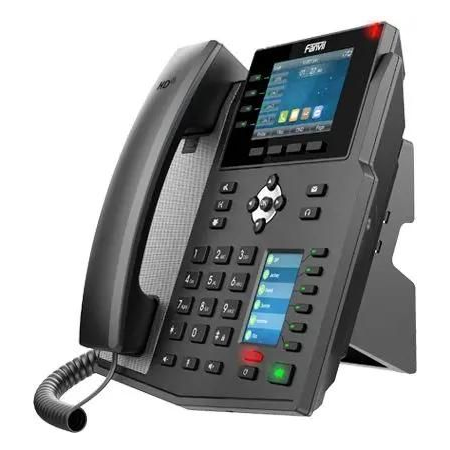 Телефон IP Fanvil X5U 16 линий, цветной экран 3.5; + доп. цветной экран 2.4;, HD, Opus, 10/100/1000 Мбит/с, USB, Bluetooth, PoE, фото , изображение 4