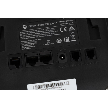 Телефон SIP Grandstream GXP-2170 черный, фото , изображение 9