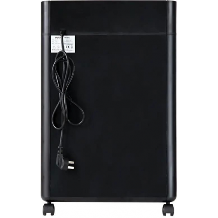 Шредер Deli E9917-EU черный/белый с автоподачей (секр.P-4)/фрагменты/16лист./31лтр./скрепки/скобы/пл.карты/CD, фото , изображение 4