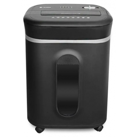 Шредер ГЕЛЕОС УМ28-5, DIN P-5 (5 ур-нь секр.), 28 литров, фрагмент 1,9х12мм, 13-14 лист (70г/м2), CD/пл.карты/скрепки/скобы,, фото , изображение 3