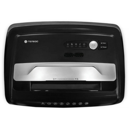 Шредер ГЕЛЕОС УО36-4 (DIN P-4) фрагмент 3,9x30мм, 33 листа (70гр./м²), 36 литров, Уничт.скобы,скрепки,пл.карты,CD., фото , изображение 4