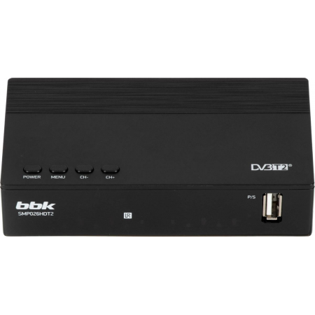 Ресивер DVB-T2 BBK SMP026HDT2 черный, фото , изображение 3