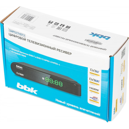 Ресивер BBK SMP027HDT2 черный, фото , изображение 10
