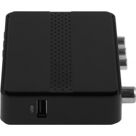 Ресивер DVB-T2 Cadena CDT-2291SB черный, фото , изображение 6