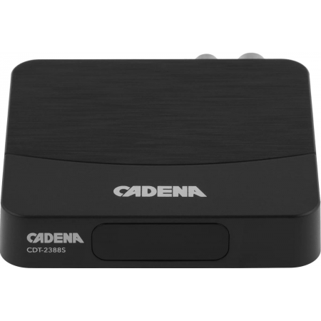 Ресивер DVB-T2 Cadena CDT-2388S черный, фото , изображение 4