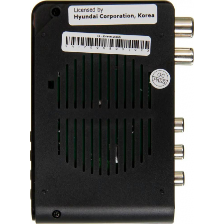 Ресивер DVB-T2 Hyundai H-DVB200 черный, фото , изображение 13