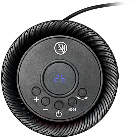 Тепловентилятор электр. керамический DTFC-1200, 3 реж., вентилятор, нагрев 600/1200 Вт// Denzel, фото , изображение 8