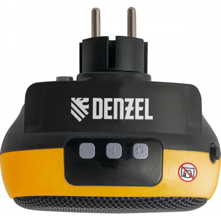 Тепловентилятор портативный керамический DTFC-700, 3 реж. вентилятор, нагрев 700 Вт // Denzel, фото , изображение 3
