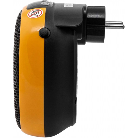 Тепловентилятор портативный керамический DTFC-700, 3 реж. вентилятор, нагрев 700 Вт // Denzel, фото , изображение 9