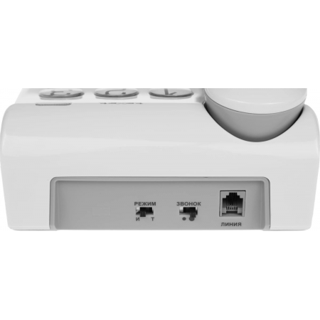 Телефон TEXET TX-262 светло-серый, фото , изображение 4