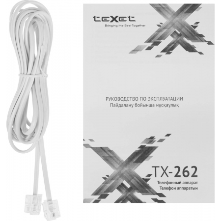 Телефон TEXET TX-262 светло-серый, фото , изображение 8