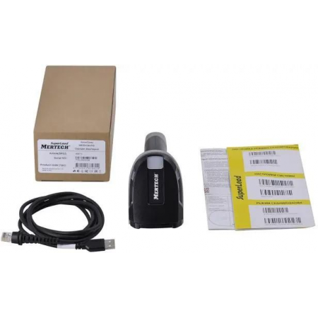 Сканер штрих-кода Mertech 2410 P2D 1D/2D черный (4871), фото , изображение 7