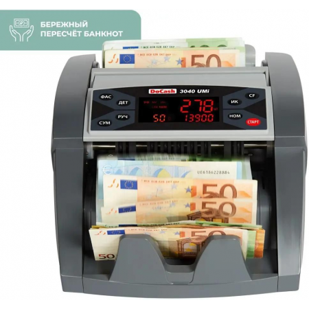 Счетчик банкнот DoCash 3040 Umi рубли, фото , изображение 4
