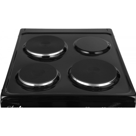 Электрическая плита Лысьва ЭП 301 МС черная, без крышки эл/пл, фото , изображение 5