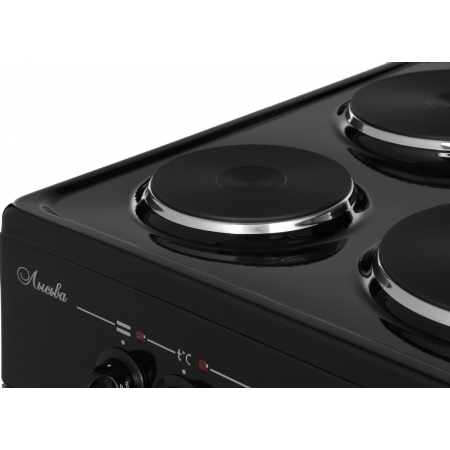 Электрическая плита Лысьва ЭП 301 МС черная, без крышки эл/пл, фото , изображение 6