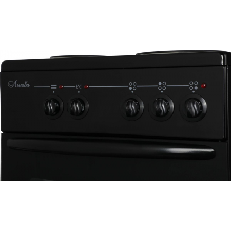 Электрическая плита Лысьва ЭП 301 МС черная, без крышки эл/пл, фото , изображение 7